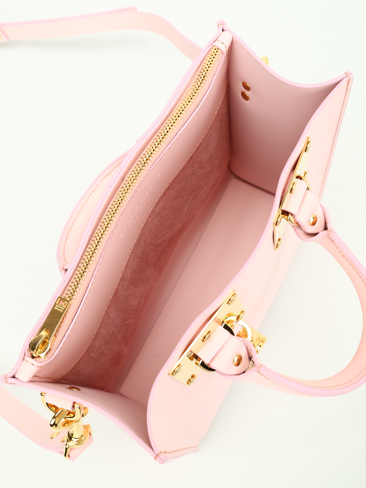 Sophie Hulme トートバッグ - Square Albion|BG151LEPASTELPINK