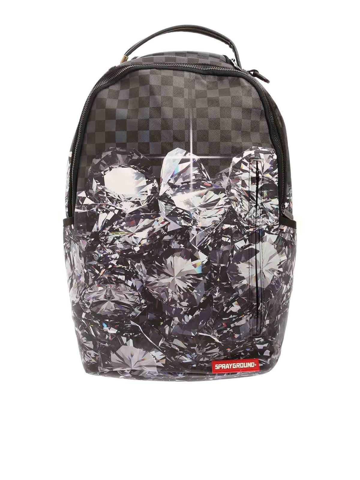 Sprayground Logo Core Black Backpack