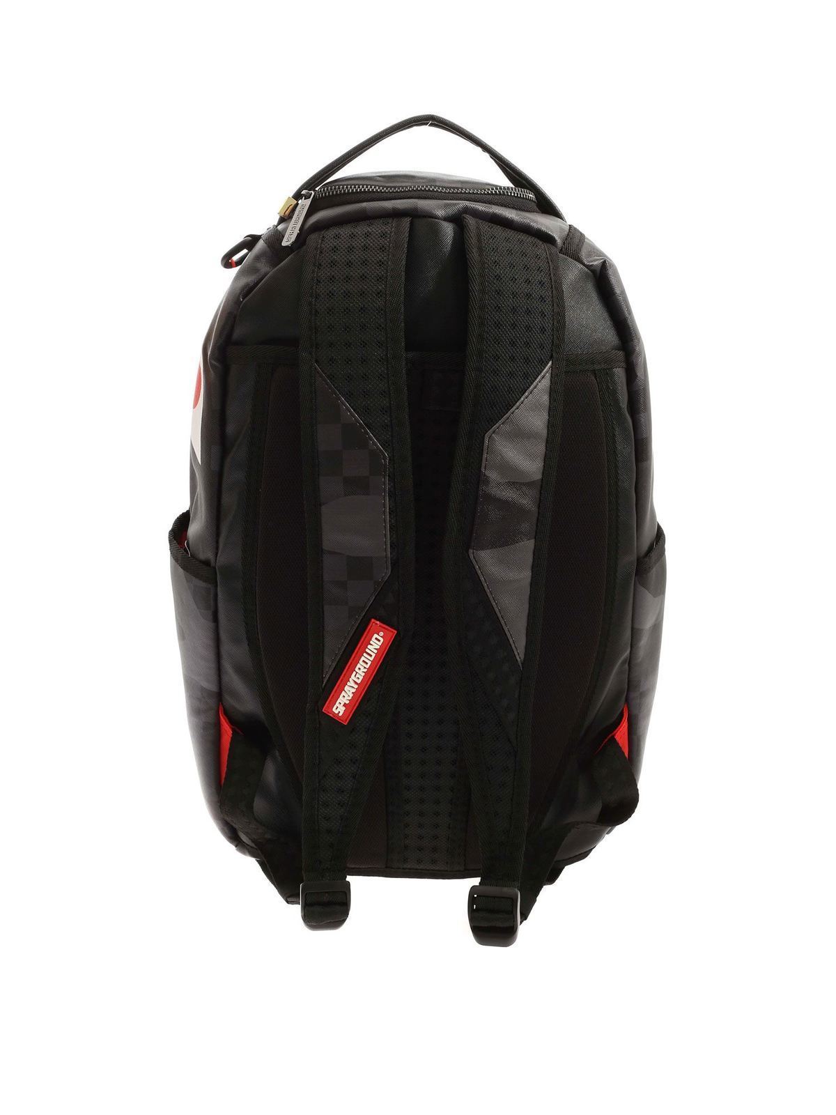 sprayground backpack grey