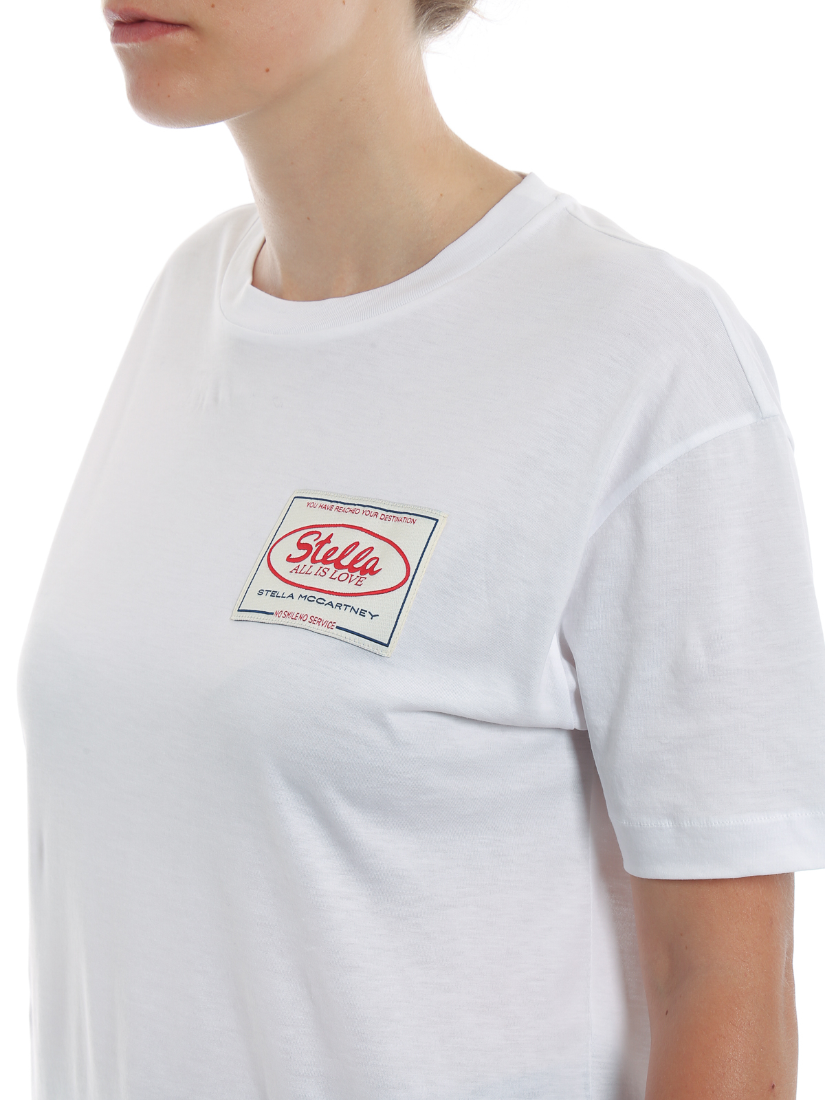 Stella Mccartney Stella All is Love patch T-shirt