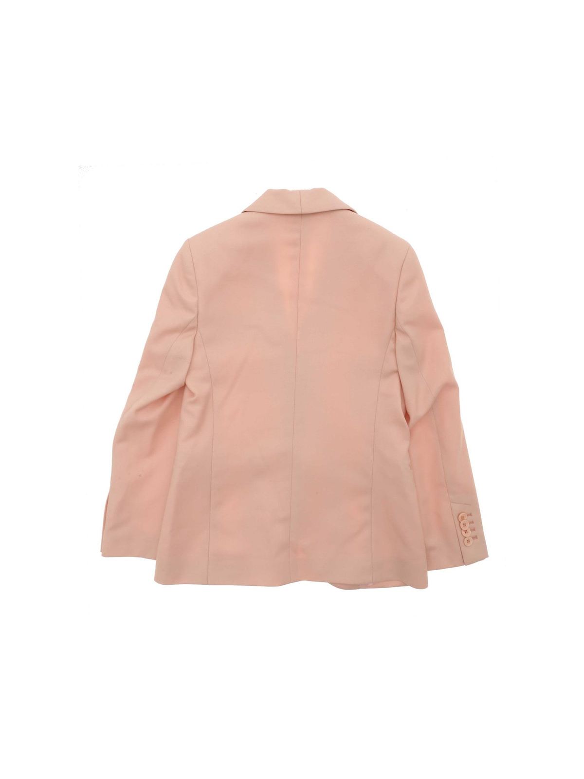  by Stella McCartney ジャケット サーモンピンク Stella McCartney Kids Lined jacket in pink - Pink|601292SPKB55566