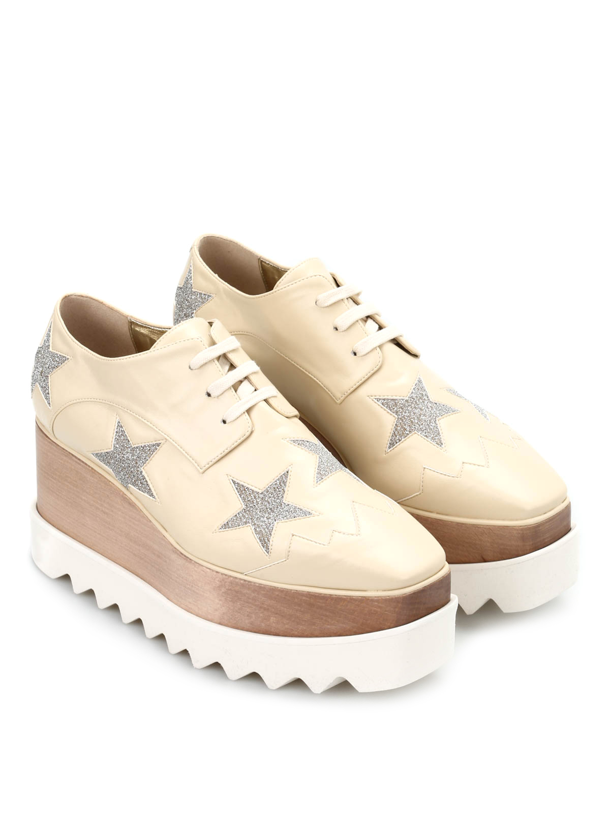 Scarpe stringate Stella Mccartney - Scarpa Elyse Star maxisuola