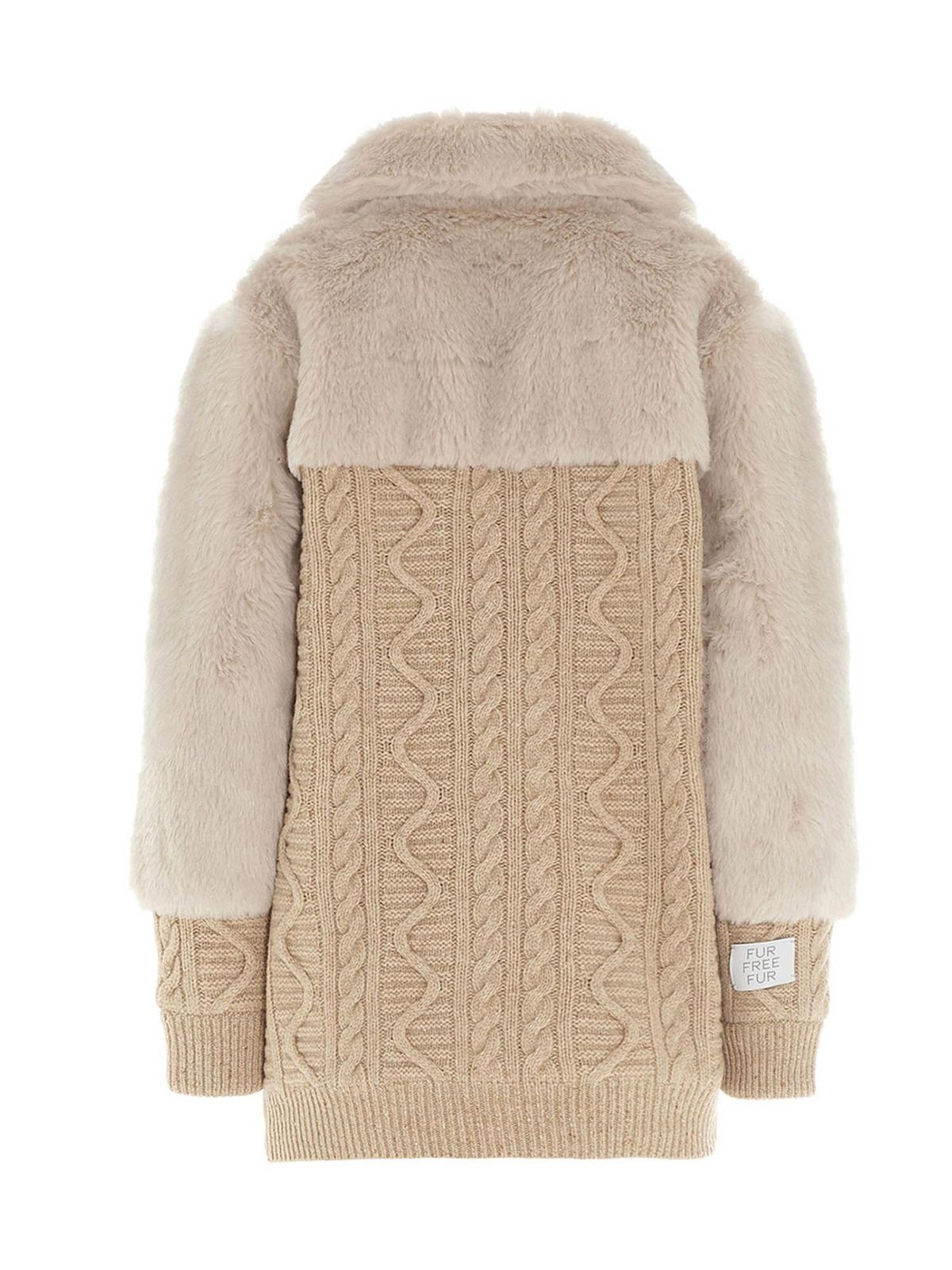 Stella mccartney 2025 faux fur cardigan