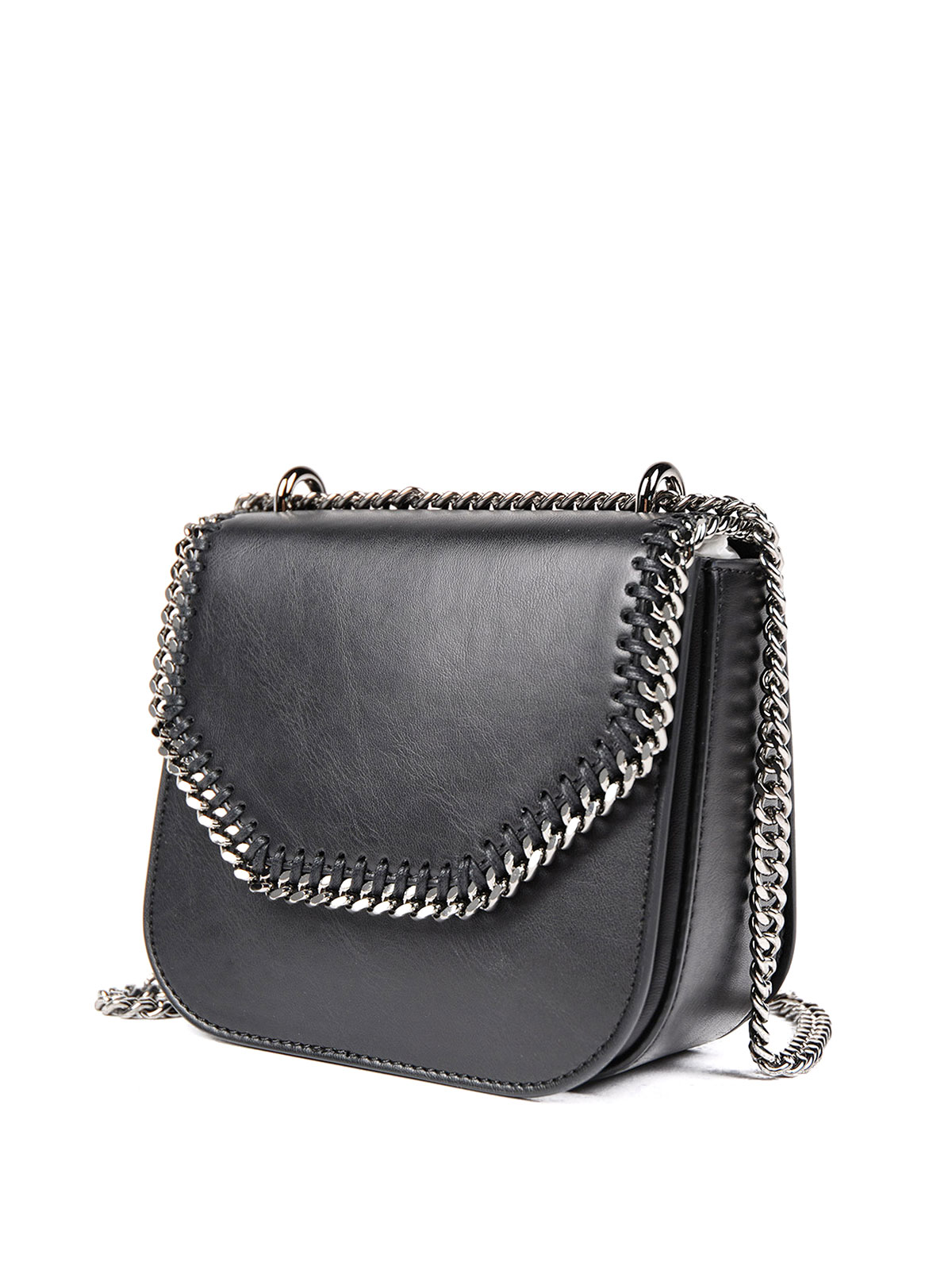 関税なし 送料無料 FALABELLA TINY CROSSBOYDY BAG Stella McCartney Small Falabella Crossbody Bag | Black