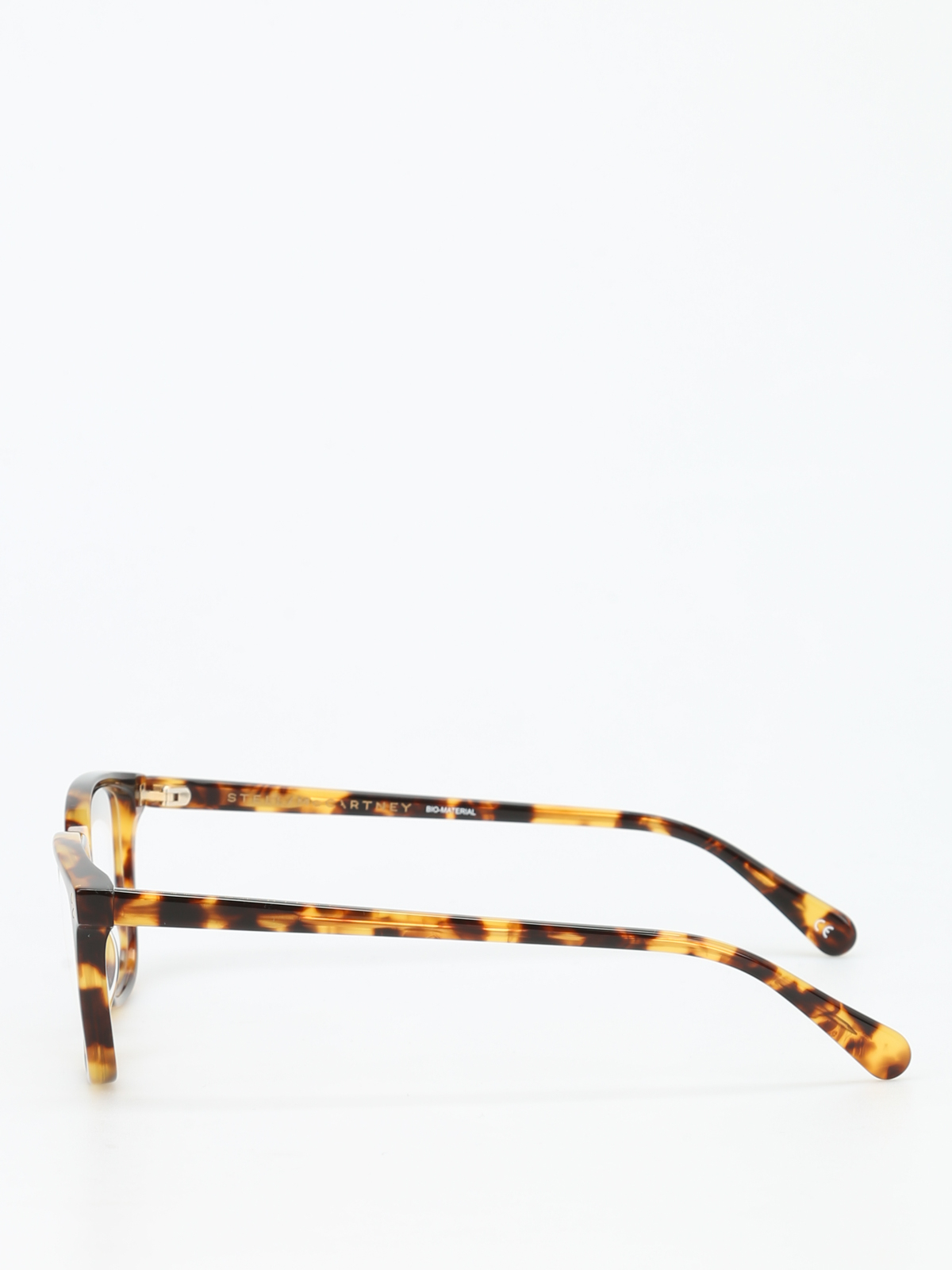 Stella McCartney Round Tortoise Bio-Acetate Sunglasses w/Case and Cloth Women Dark havana Oversized Round Gradient Sunglasses  main image 4
