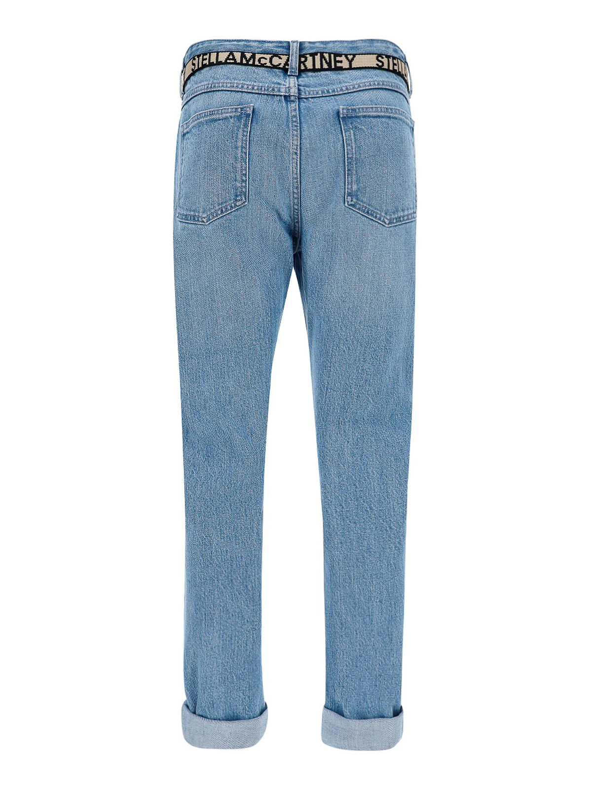 Shop Stella Mccartney Five-pocket Jeans In Lavado Claro