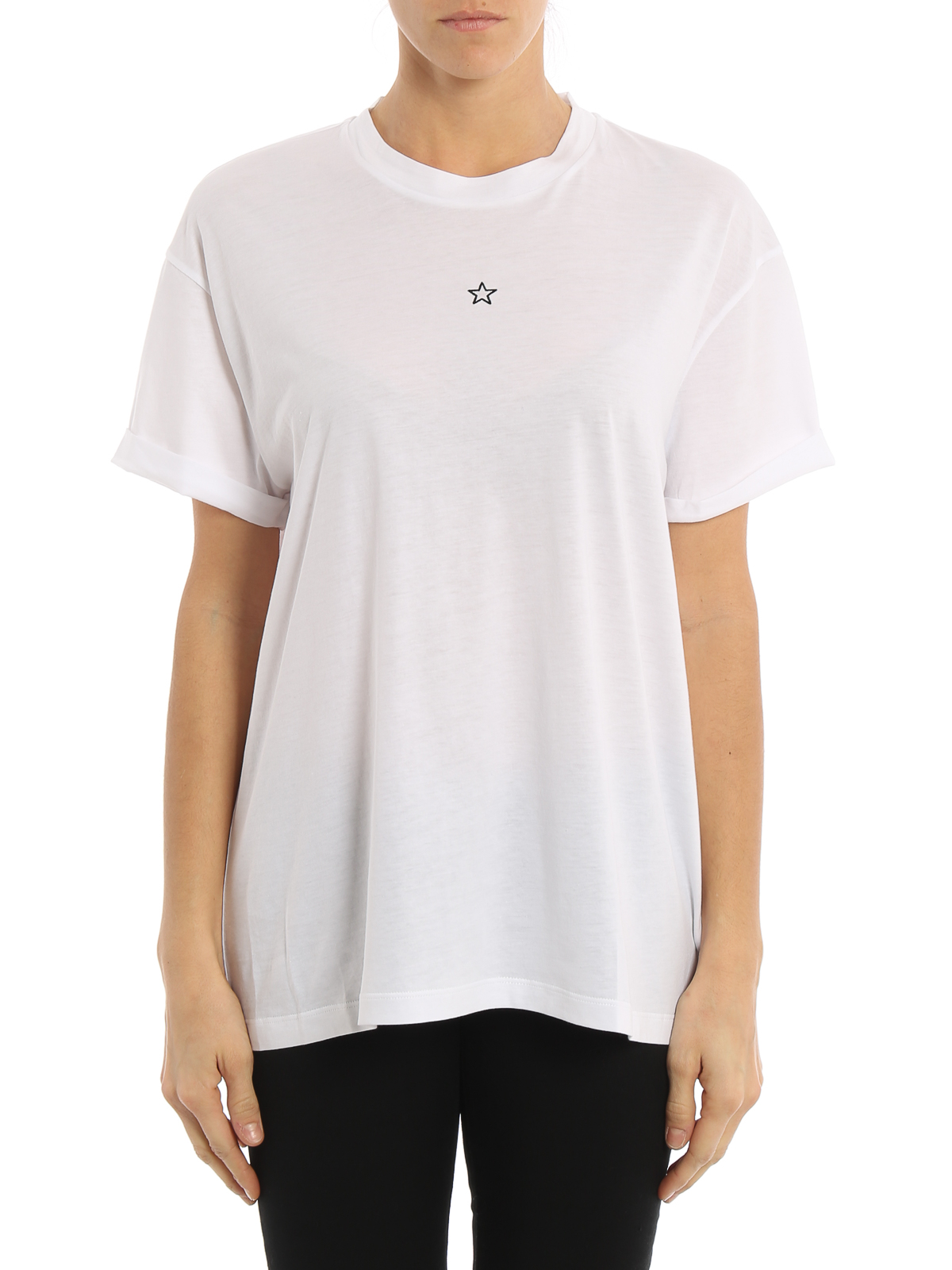 Shop Stella Mccartney Camiseta Blanca Para Mujer In Blanco