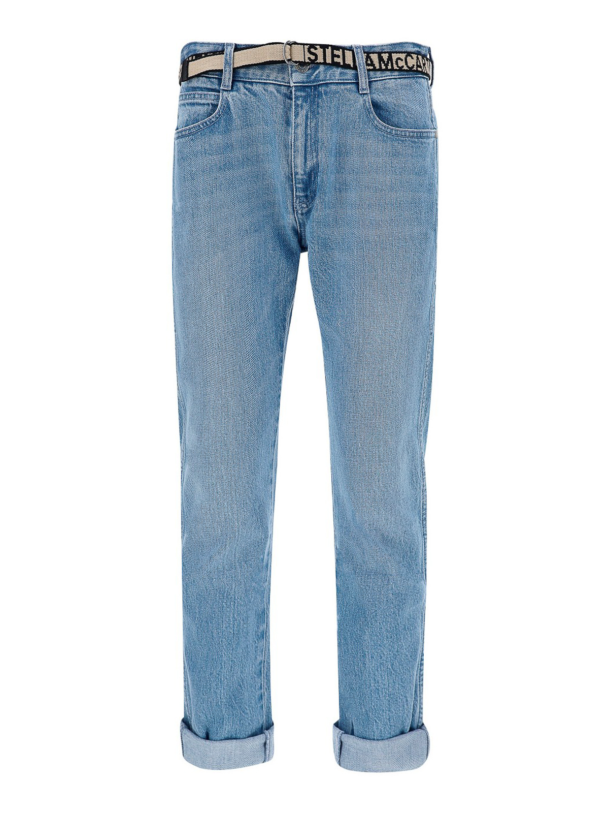 Stella Mccartney Five-pocket Jeans In Lavado Claro