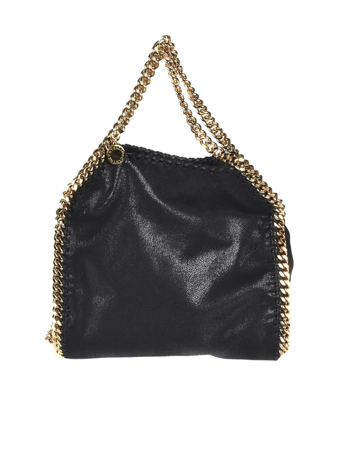 Shop Stella Mccartney Mini Falabella Tote Bag In Negro