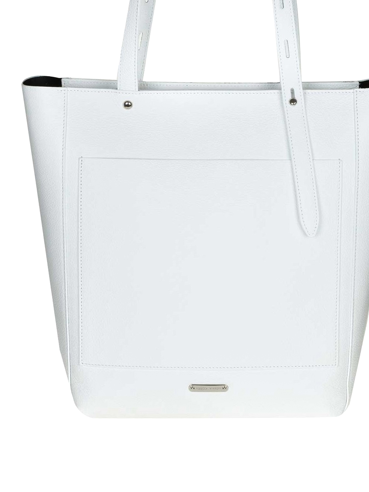 Totes bags Rebecca Minkoff Stella white leather tote