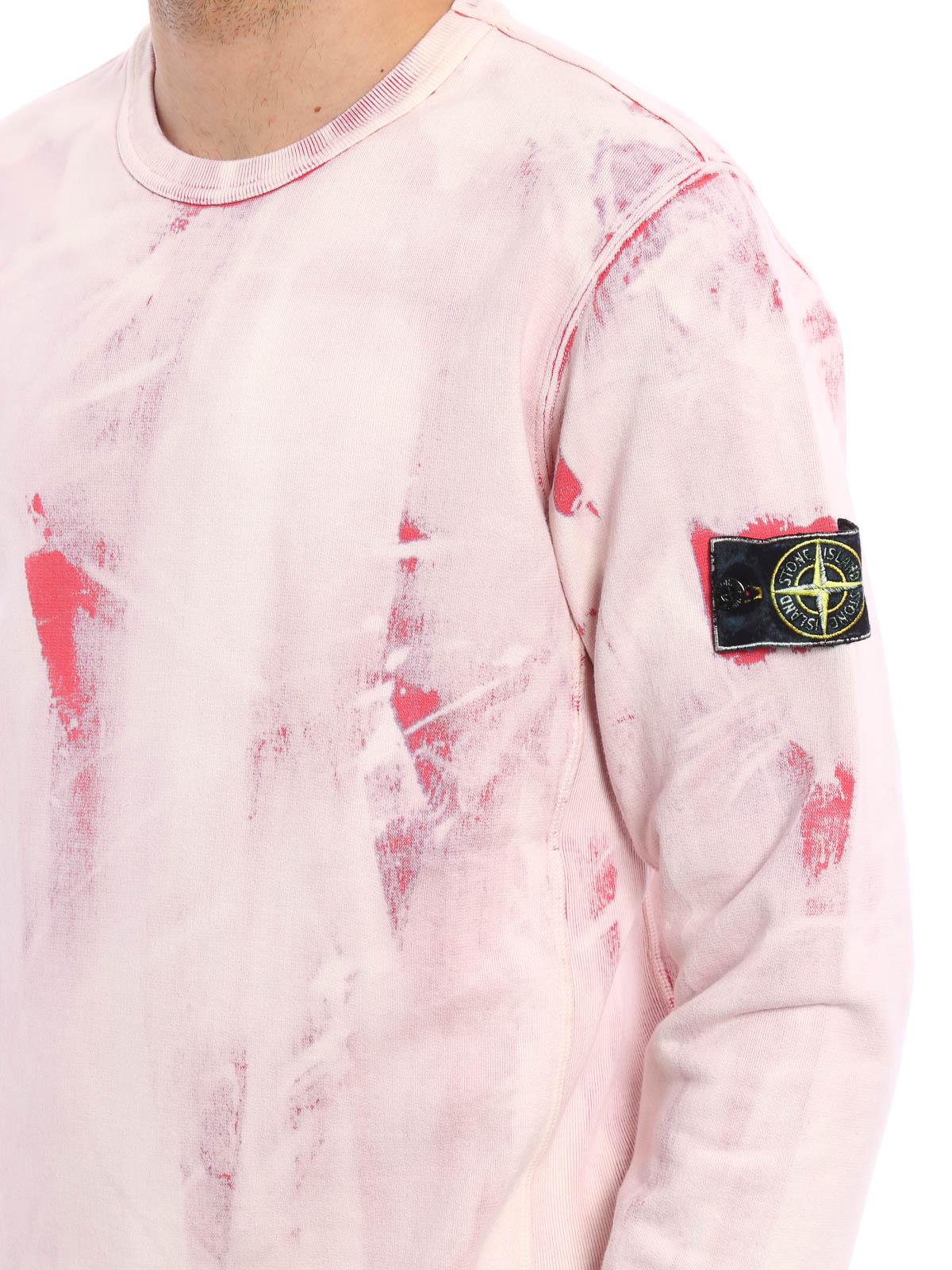 Stone island hand corrosion on sale sweatshirt