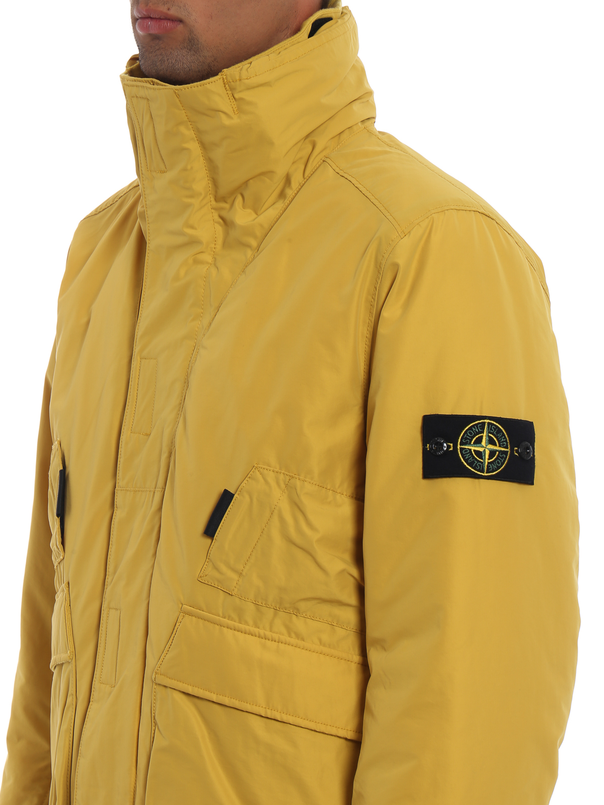 ダウン・ハイテクジャケット Stone Island - ダウンジャケット - Micro ...