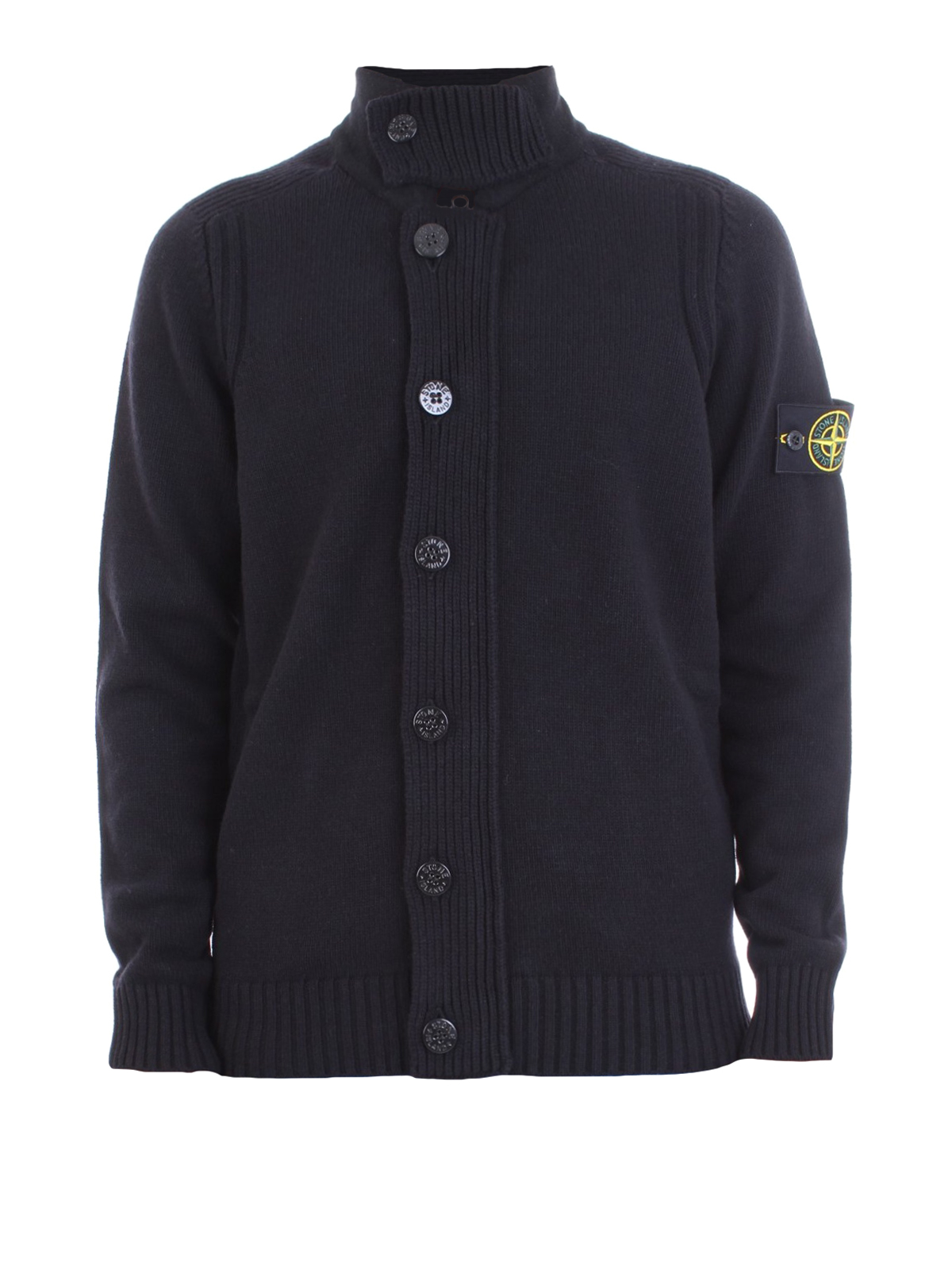 Stone Island カーディガン - 黒 - メンズ|7115564A3V0029