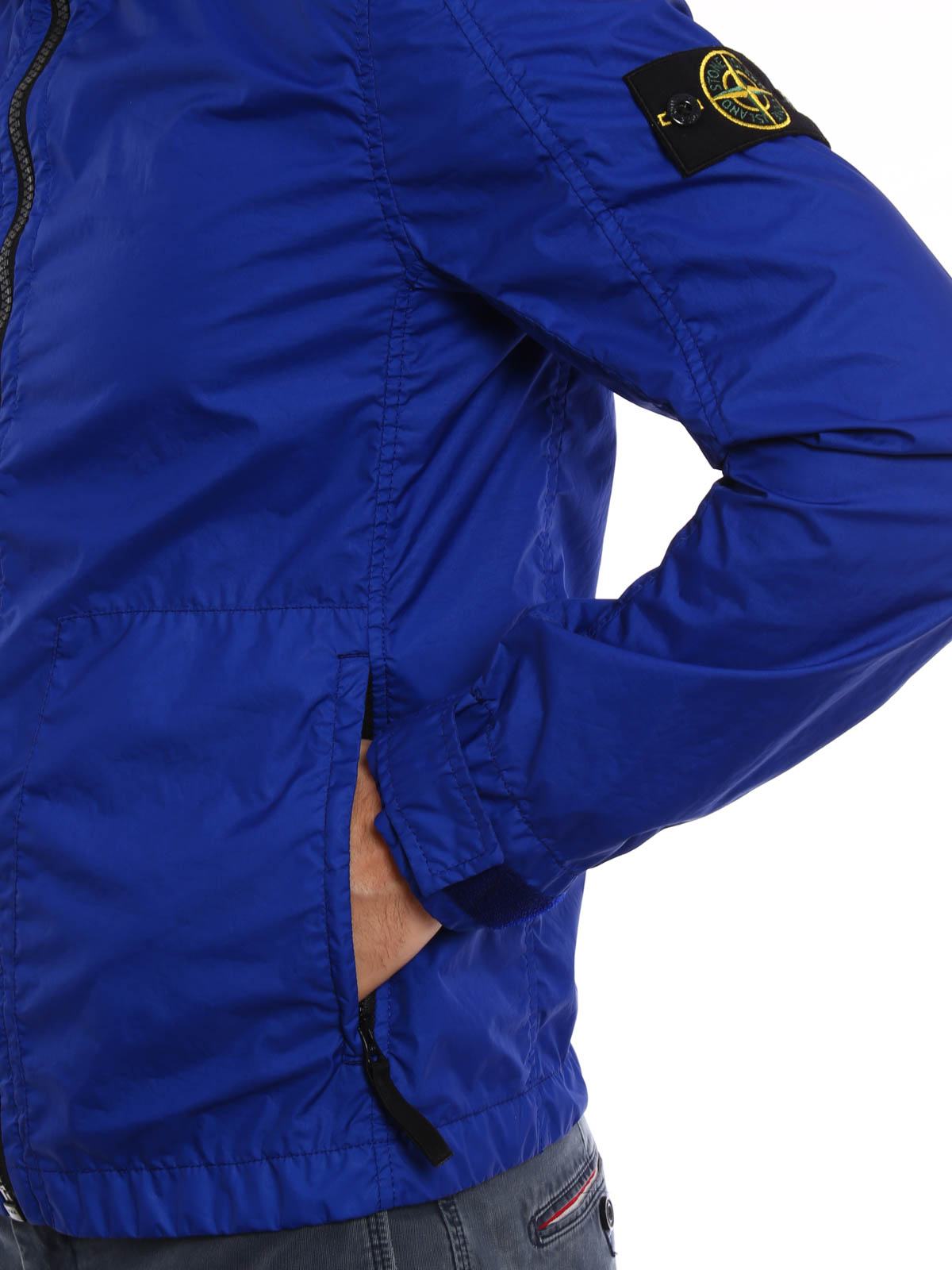 Stone Island Membrana 3L Tc jacket - ブルー|6415419523V0022