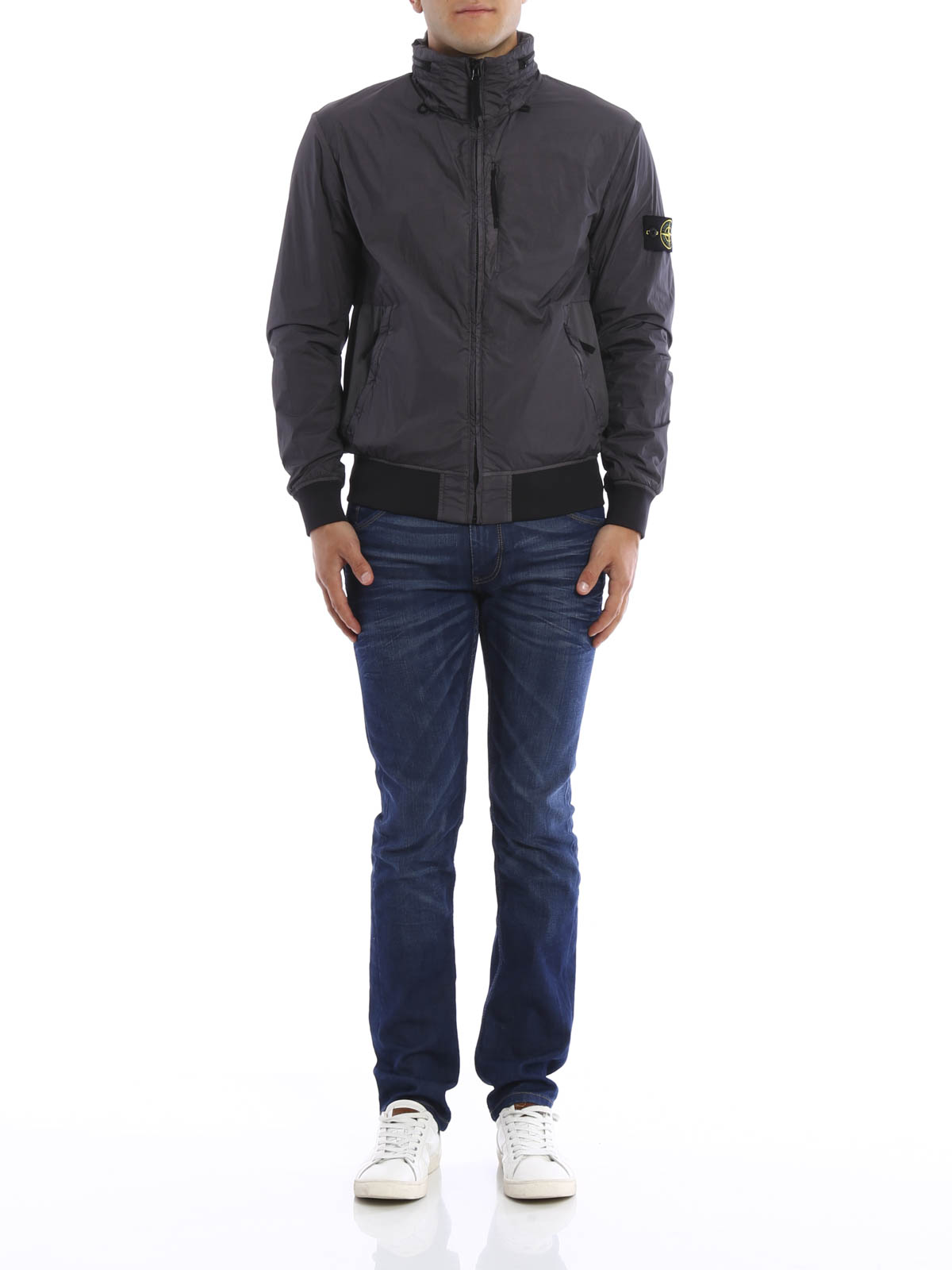 Stone Island Crinkle Reps Ny jacket - メンズ|641542236V0063