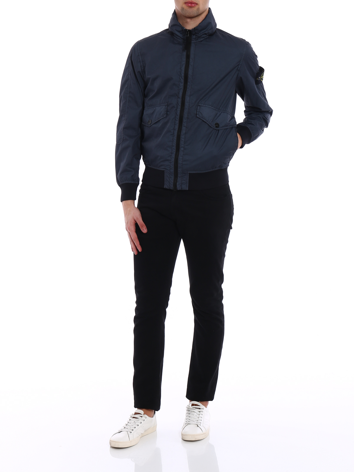 Stone Island Membrana 3L TC jacket - Dark Grey | 681541023V0063