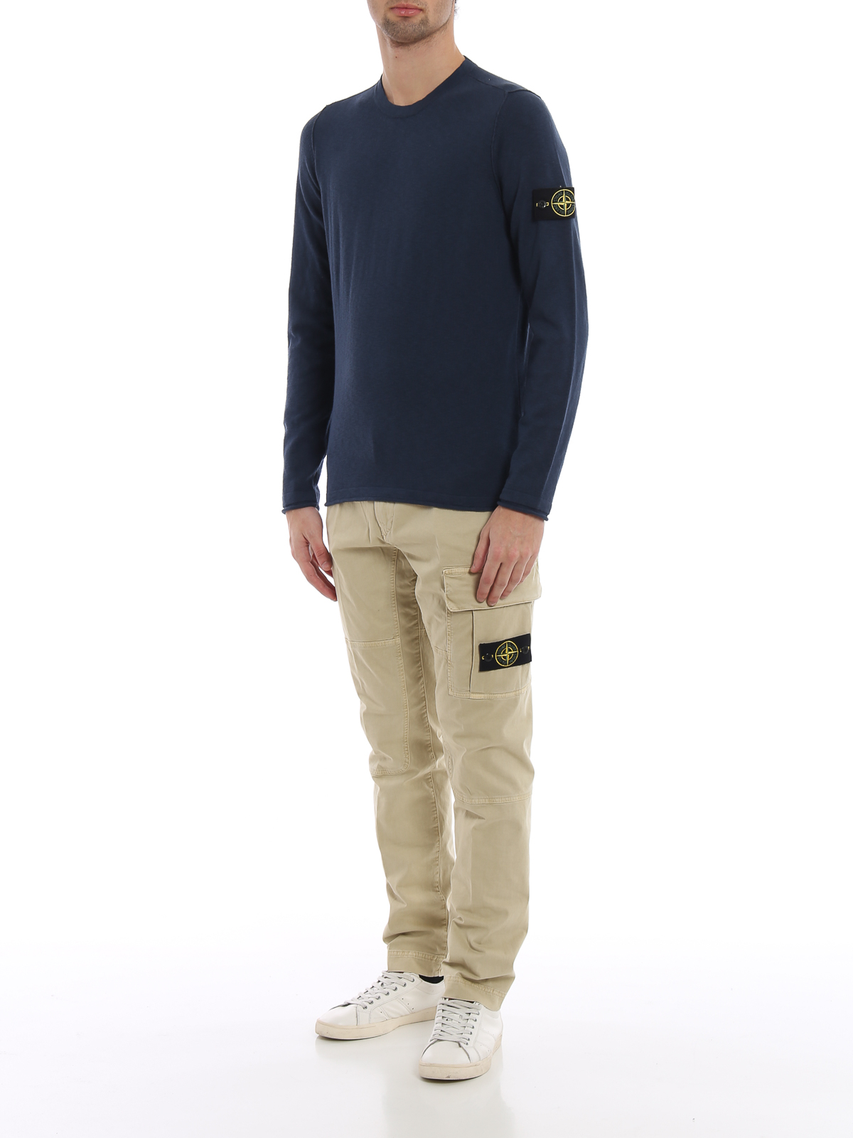 Stone Island クルーネック - ダークブルー|7015502B0V0028