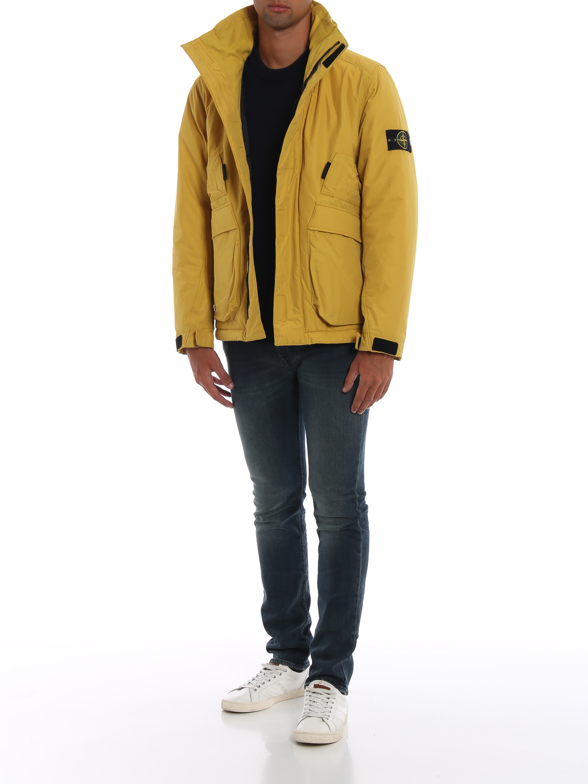 Stone island outlet micro reps yellow