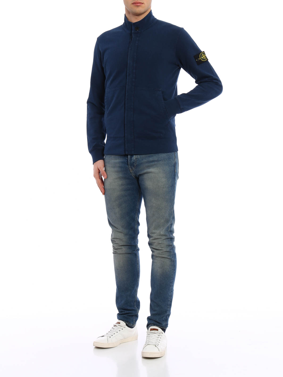 Stone Island スウェットシャツ/セーター メンズ - ダークブルー 