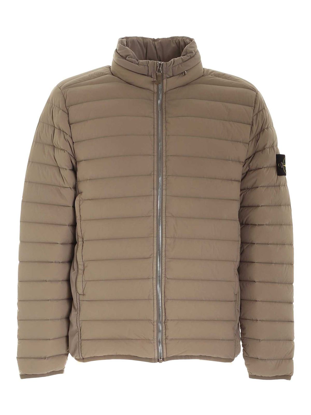 Stone Island ダウンコート - ベージュ|731541025V0068