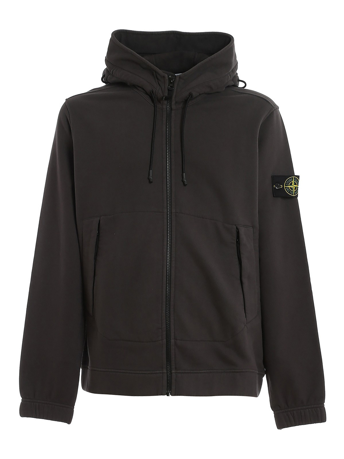Stone Island Cotton sweatshirt - Dark Grey - Men|731561420V0065