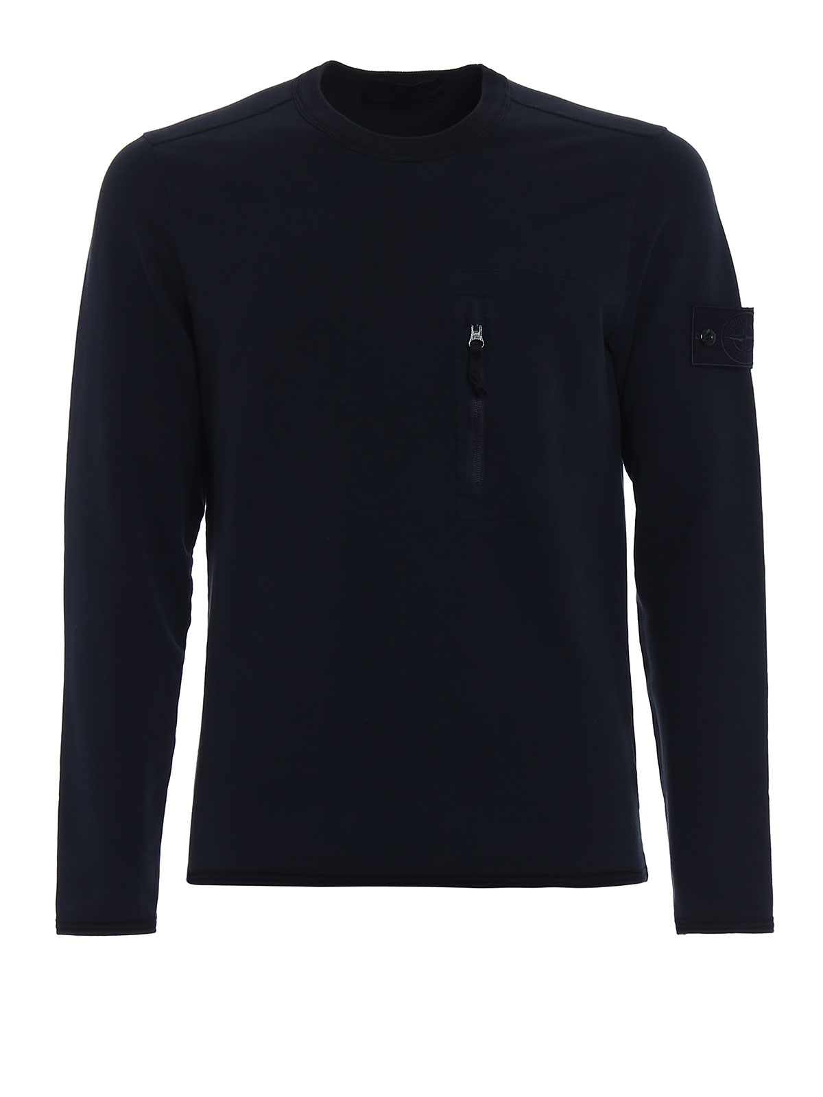 【関税&送料込】Stone  Sweatshirt With Sleeve Pocket STONE ISLAND - Sweatshirt with pocket | Leam Roma - Luxury