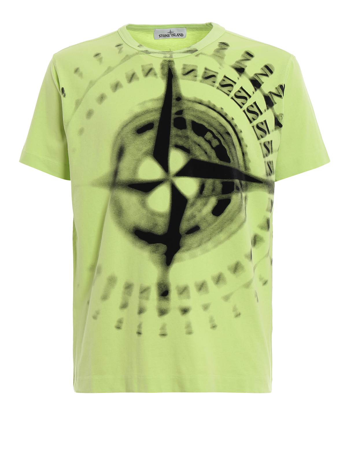 Stone Island Tシャツ - ライトグリーン|711523383V0051