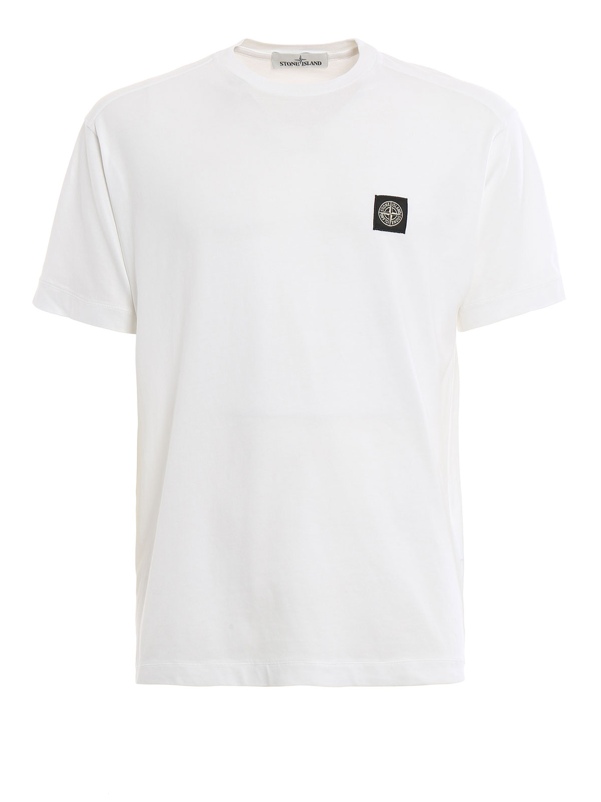 Stone Island Jersey cotton T-shirt - White - Men|661524141V0001