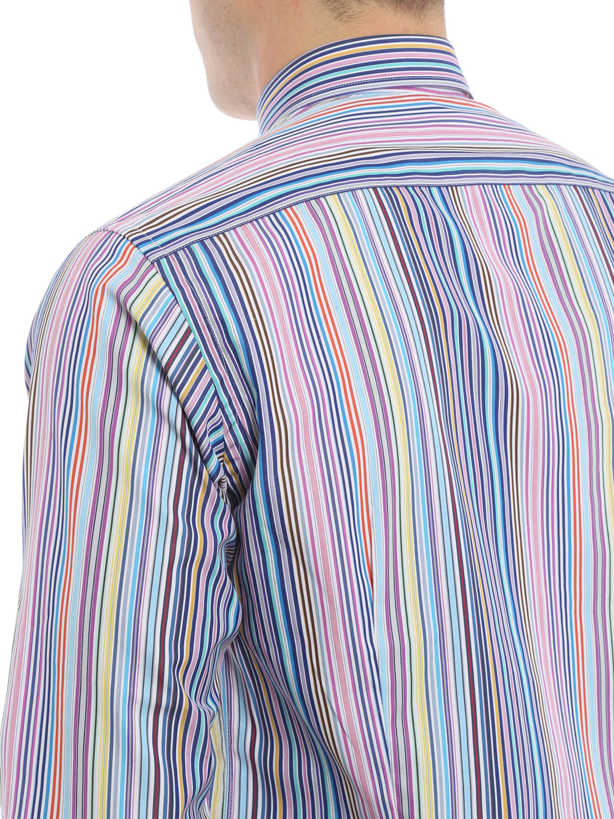 Etro Stripe print shirt - Multicolour - Men | 163656023250 Etro Stripe print shirt - Multicolour - Men | 163656023250
