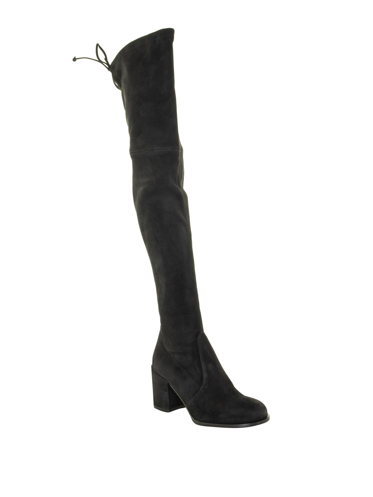 Stuart Weitzman Tieland stretch suede over the knee boots 1L13606