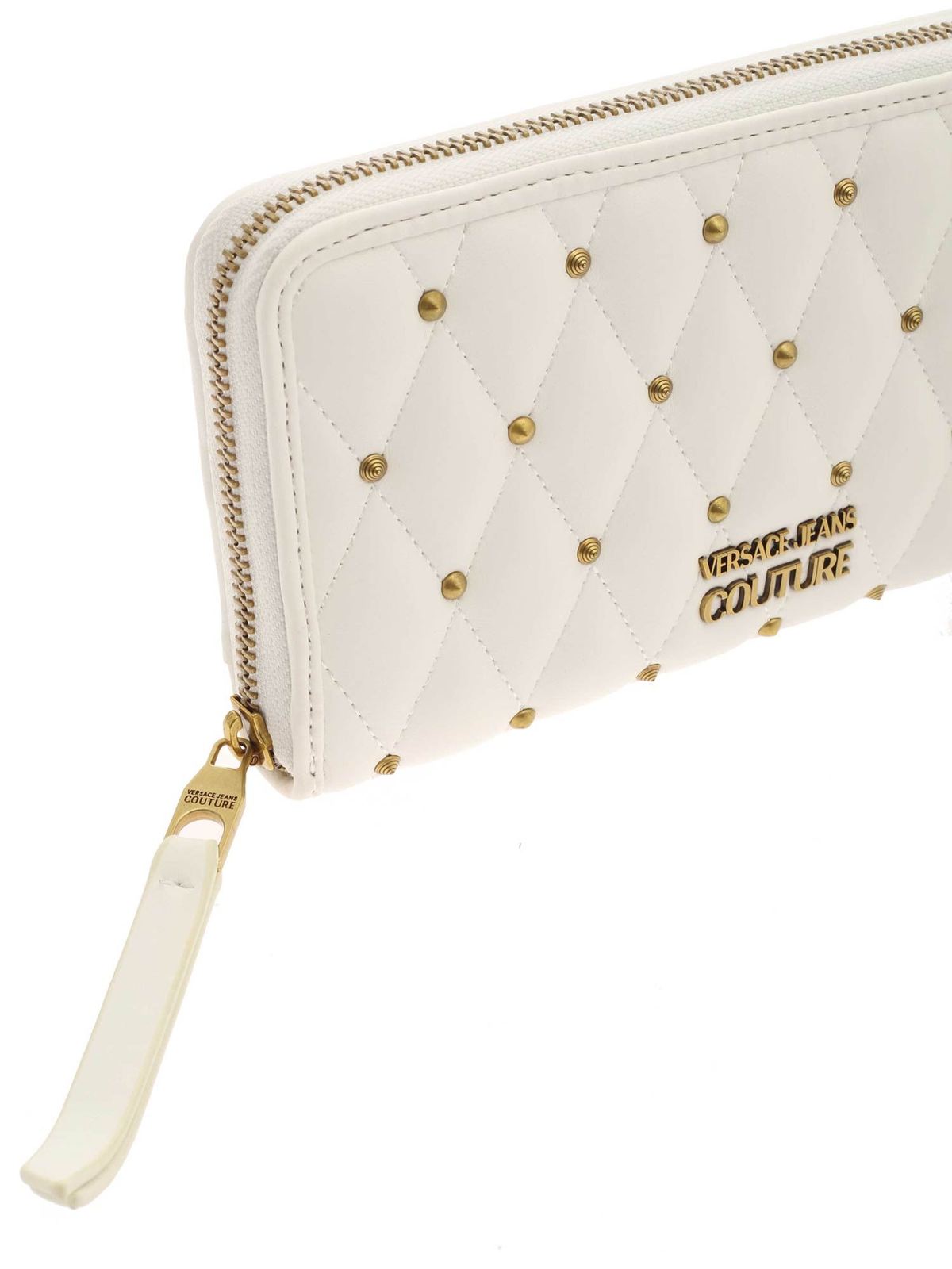 Wallets & purses Versace Jeans Couture - Studs quilted wallet in