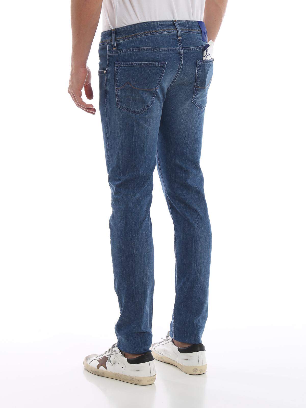 Hovedgade Spytte ud søm Straight leg jeans Jacob Cohen - Style 622 slim fit cotton blend jeans -  J622SLIMCOMF08786W25101002