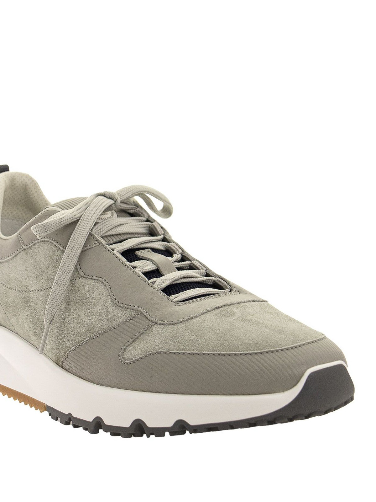 【関税＆送料込み】Brunello Cucinelli Suede Leather Sneaker Brunello Cucinelli Suede Leather sneakers for Men - Brown in