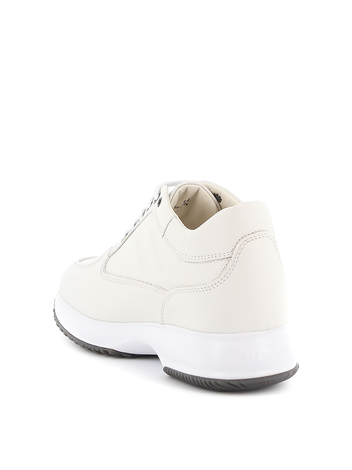 Trainers Hogan - Summer Interactive white leather sneakers ...