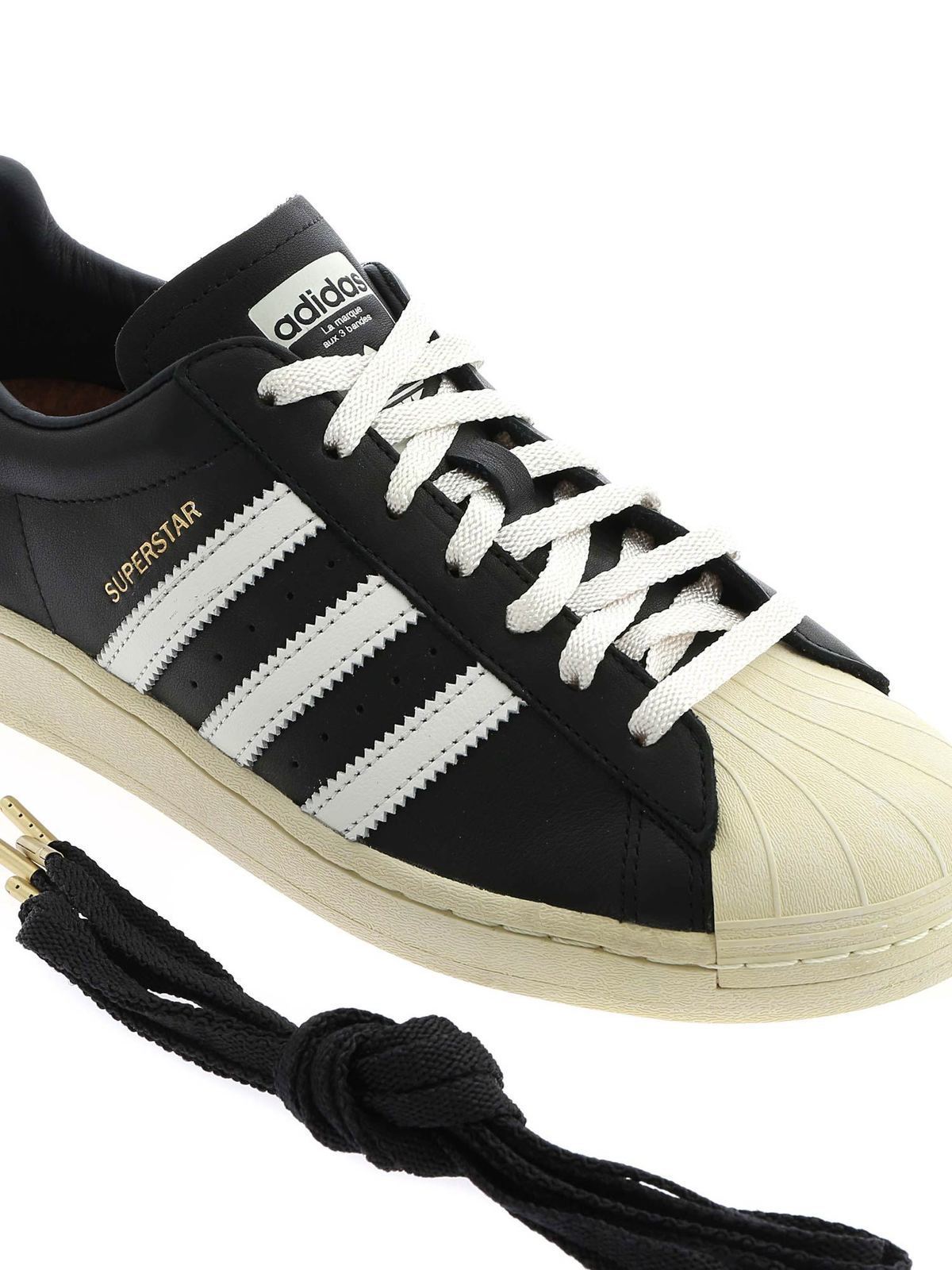 Gimnasia antepasado cascada Trainers Adidas Originals - Superstar sneakers in black and white - FV2832