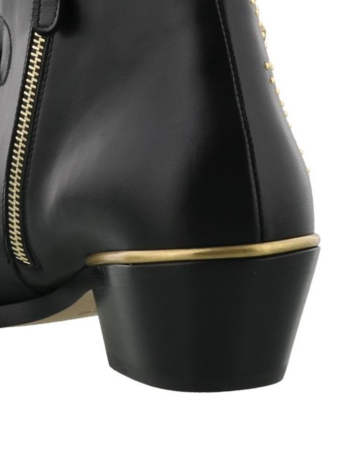 Chloé Chloe Women Embellished Nappa Leather Susanna Ankle Boots