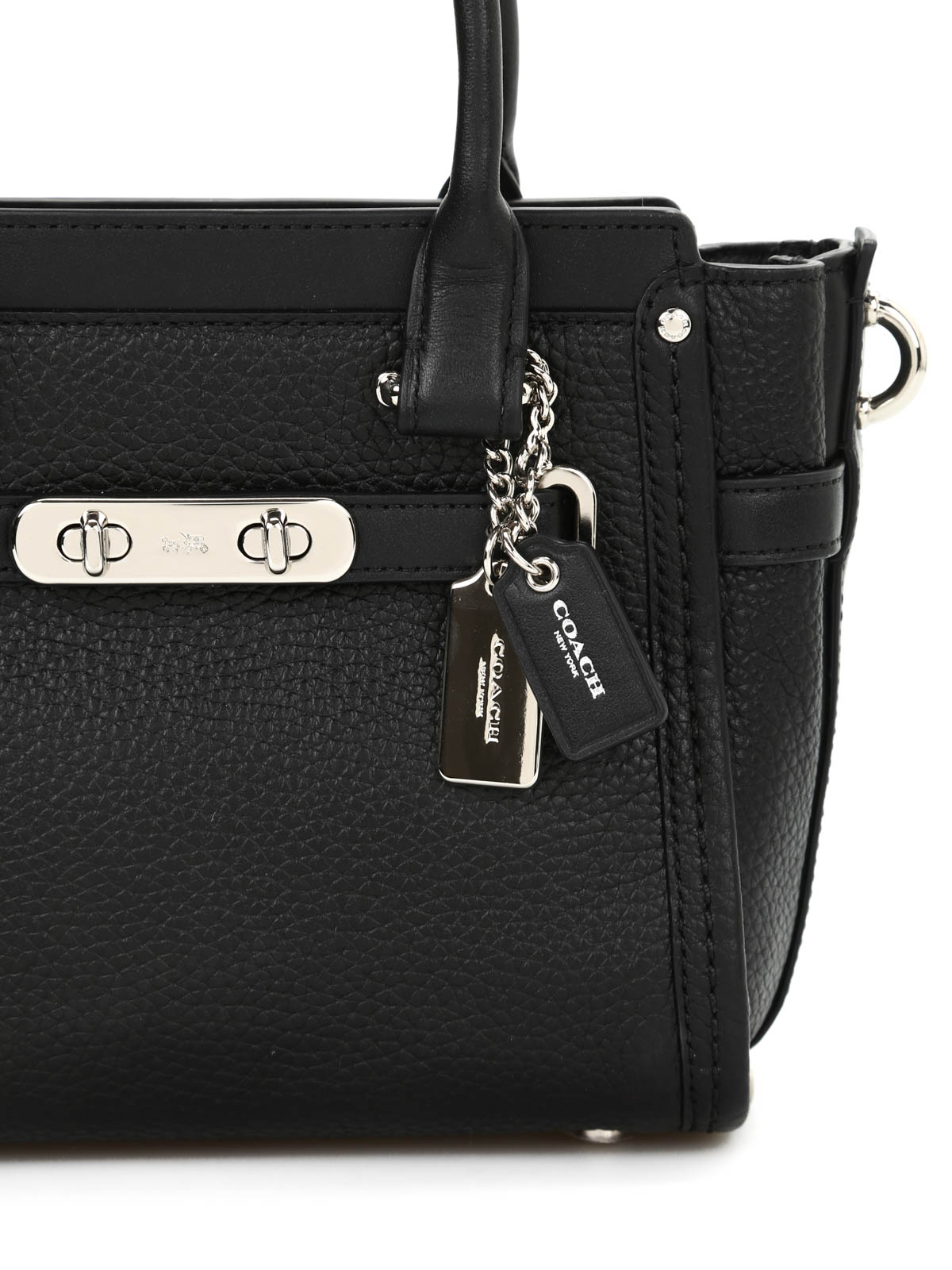 Coach swagger 21 online black