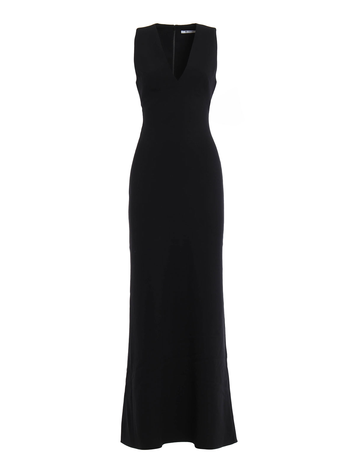 black midi dress long sleeves FARM Rio Black Twisted Cup Midi Dress, Black / S main image 0