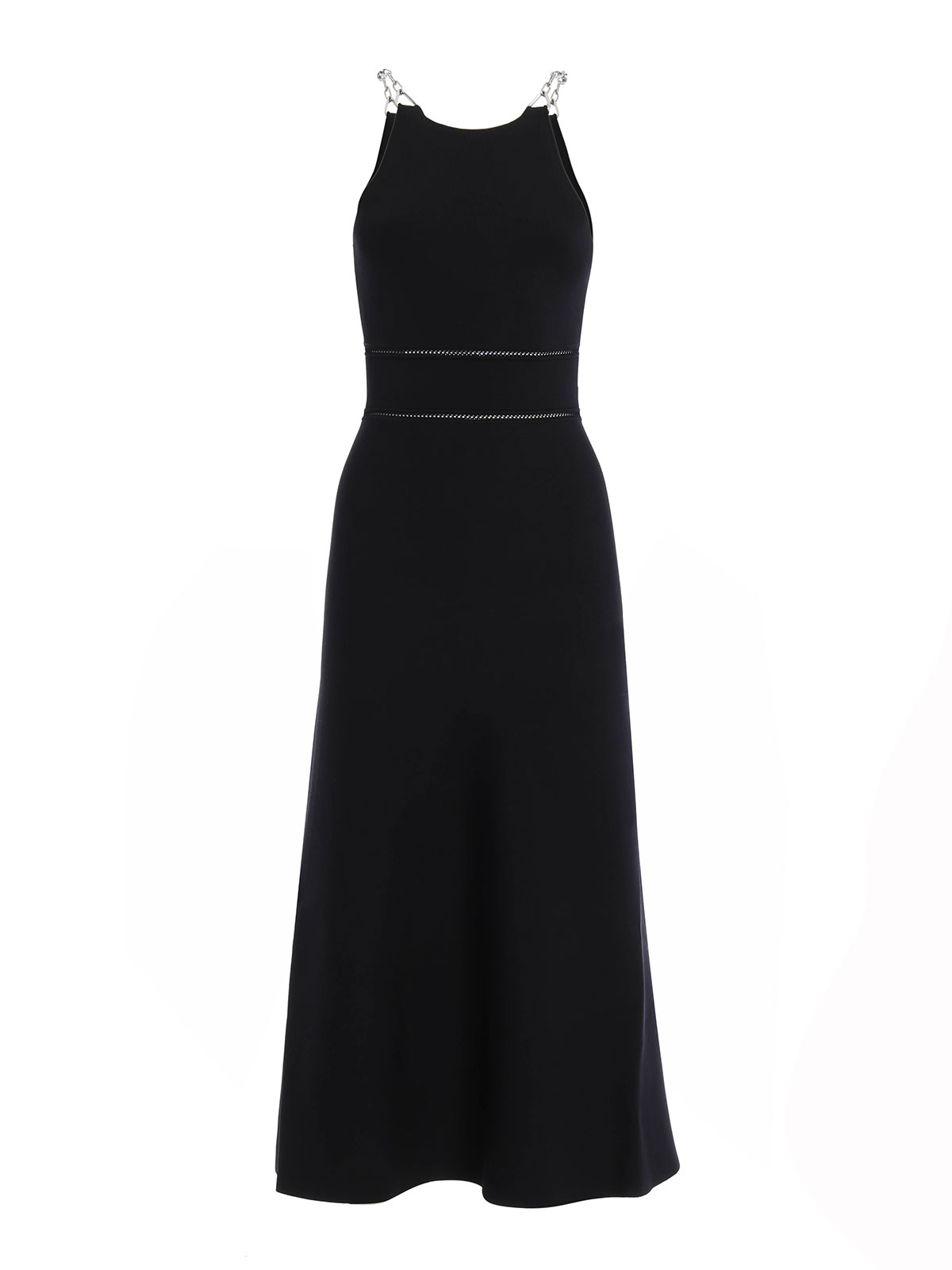 T By Alexander Wang Halter neck chain dress - Black|116044F16001