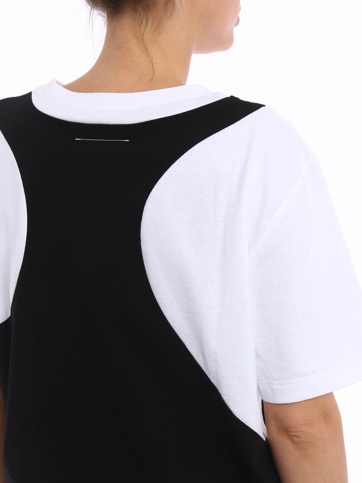 MM6 Maison Margiela Tank top pattern T-shirt|S32GC0414S22733962