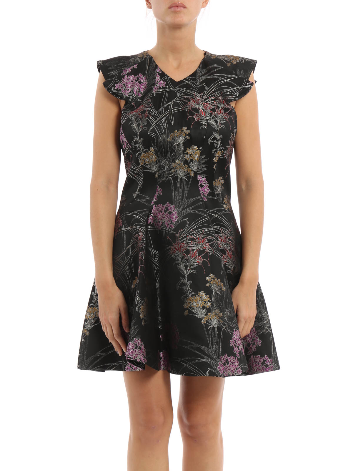 Tara Jarmon Structured shaped sleeveless dress|15356R361699