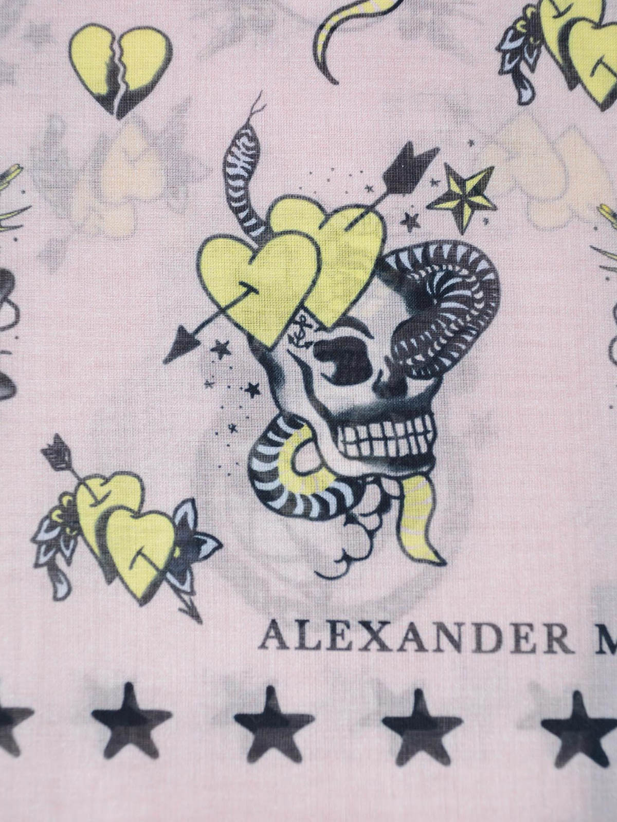 ALEXANDER MCQUEEN: top in cotton - White | Alexander McQueen shirt  752777QAAAD online at GIGLIO.COM