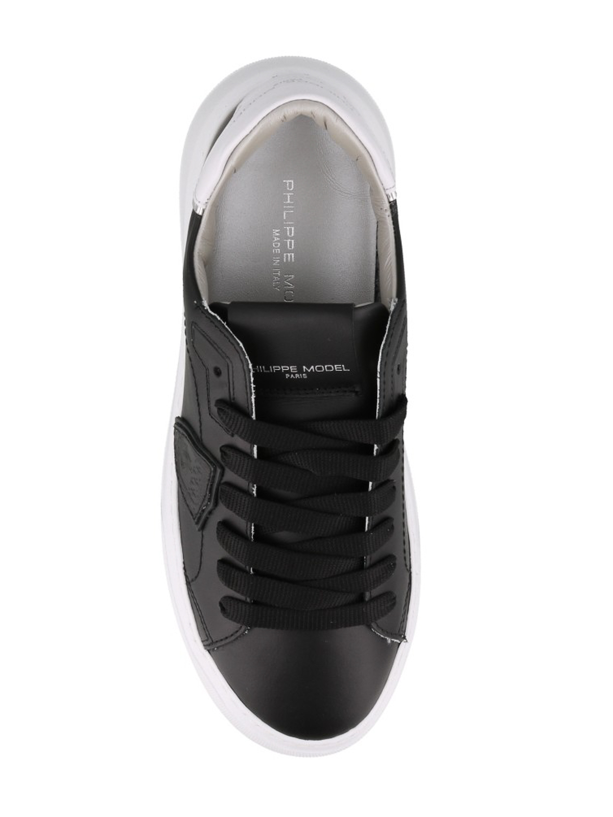 Shop Philippe Model Temple Sneakers In Negro
