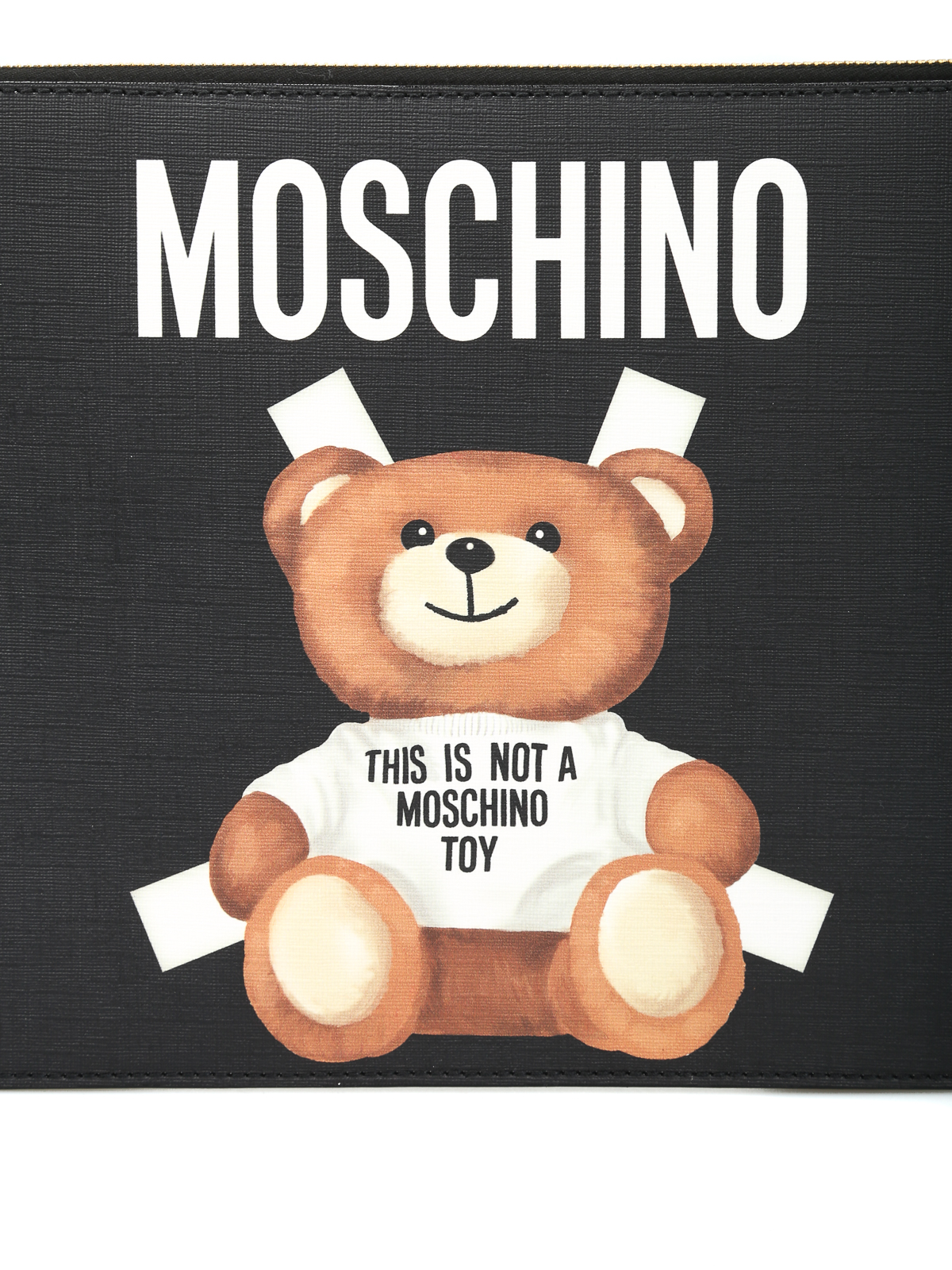 Moschino This is not a Moschino Toy pouch - Black|2A843082101555