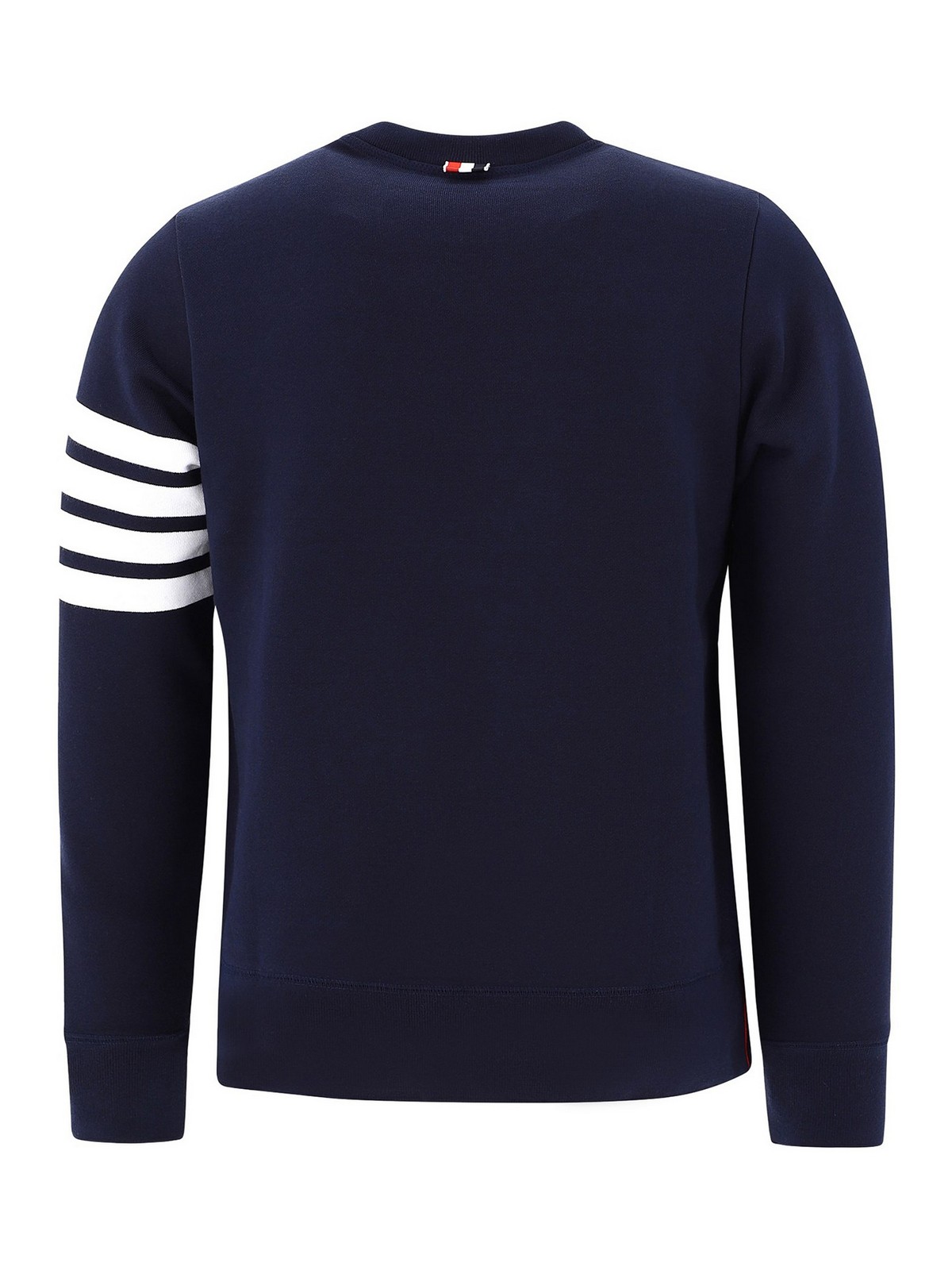 Shop Thom Browne Engineered 4-bar Sweatshirt In Azul