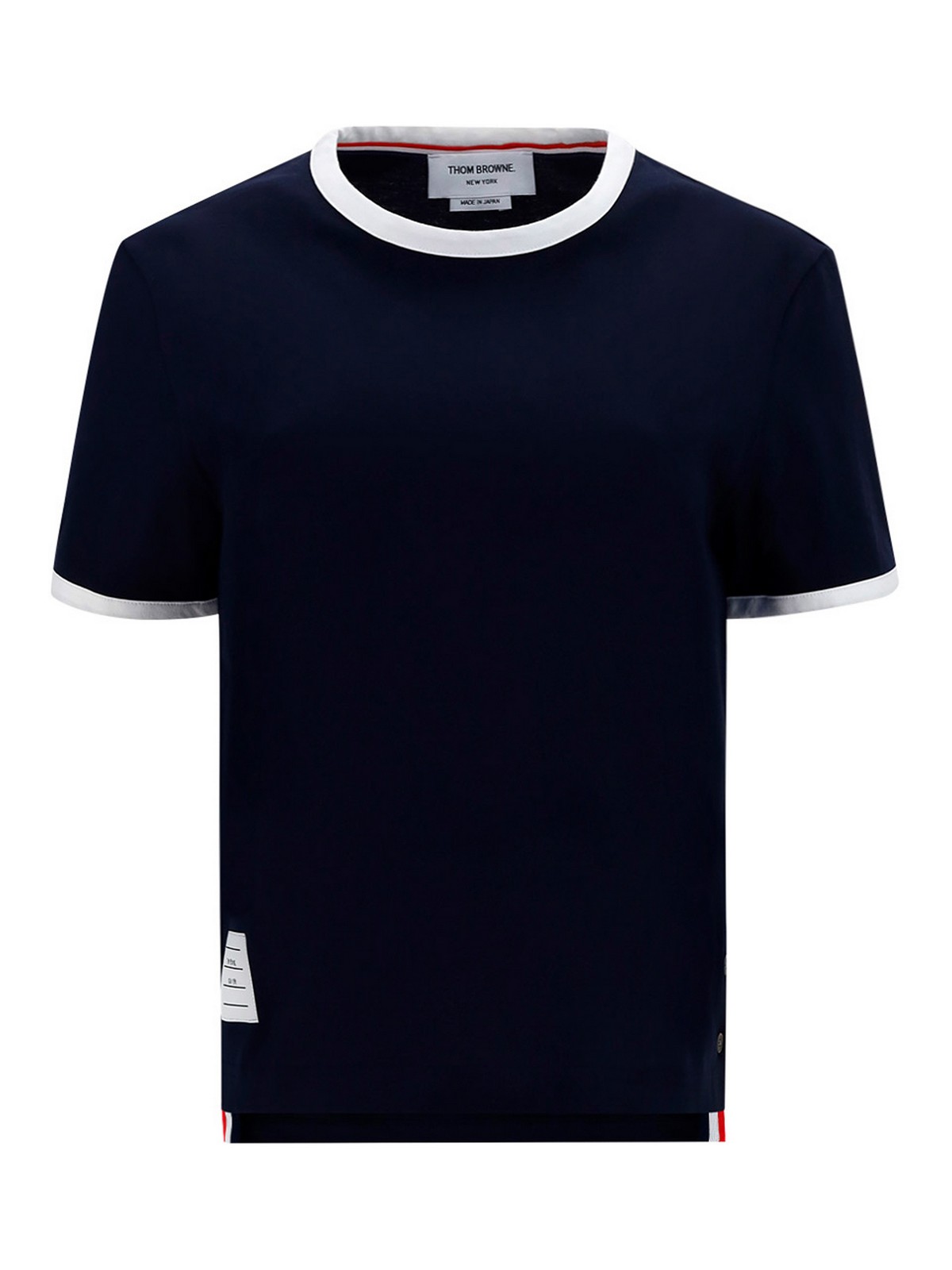 Thom Browne Camiseta - Azul Oscuro