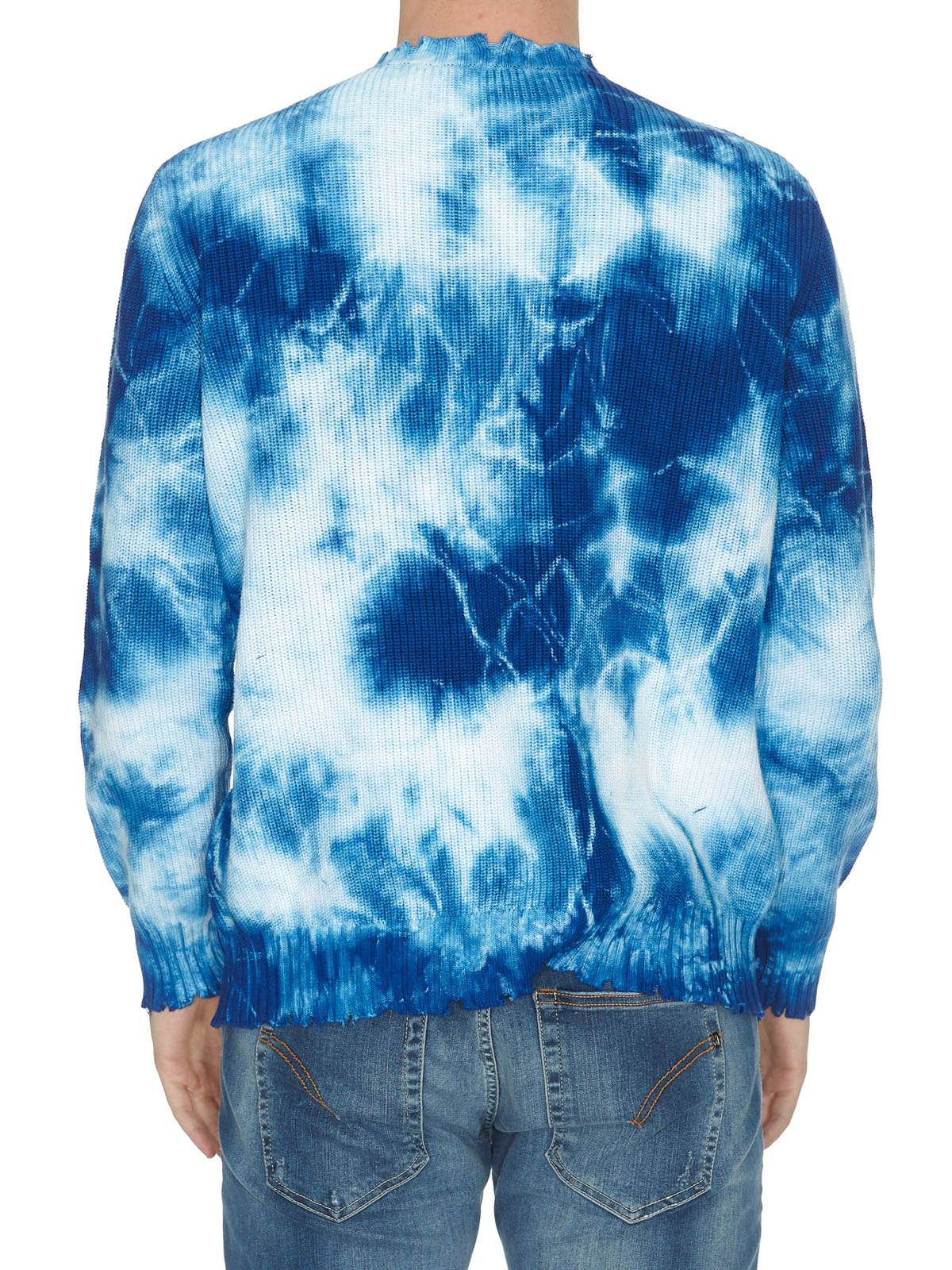 Msgm tie shop dye sweater