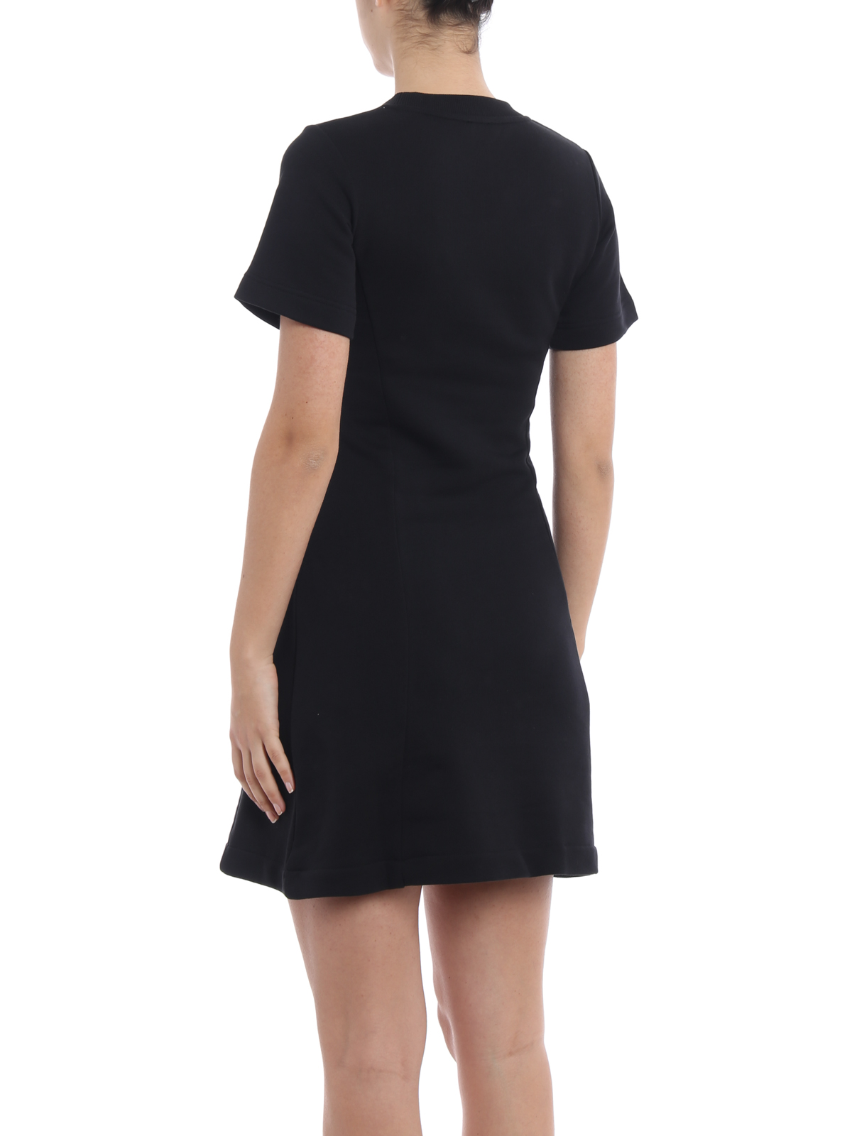 Kenzo Tiger embroidery flare summer dress - Black
