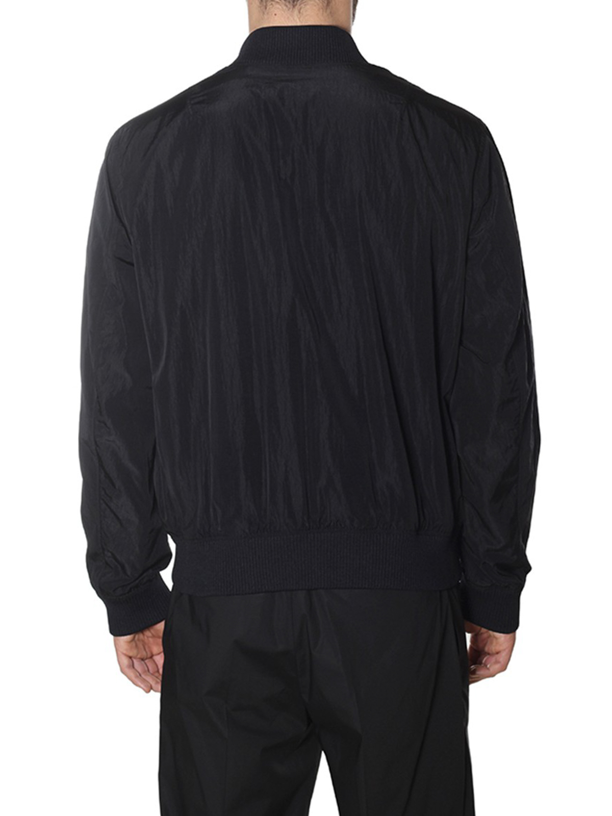 Shop Kenzo Tiger Patch Reversible Bomber In Black