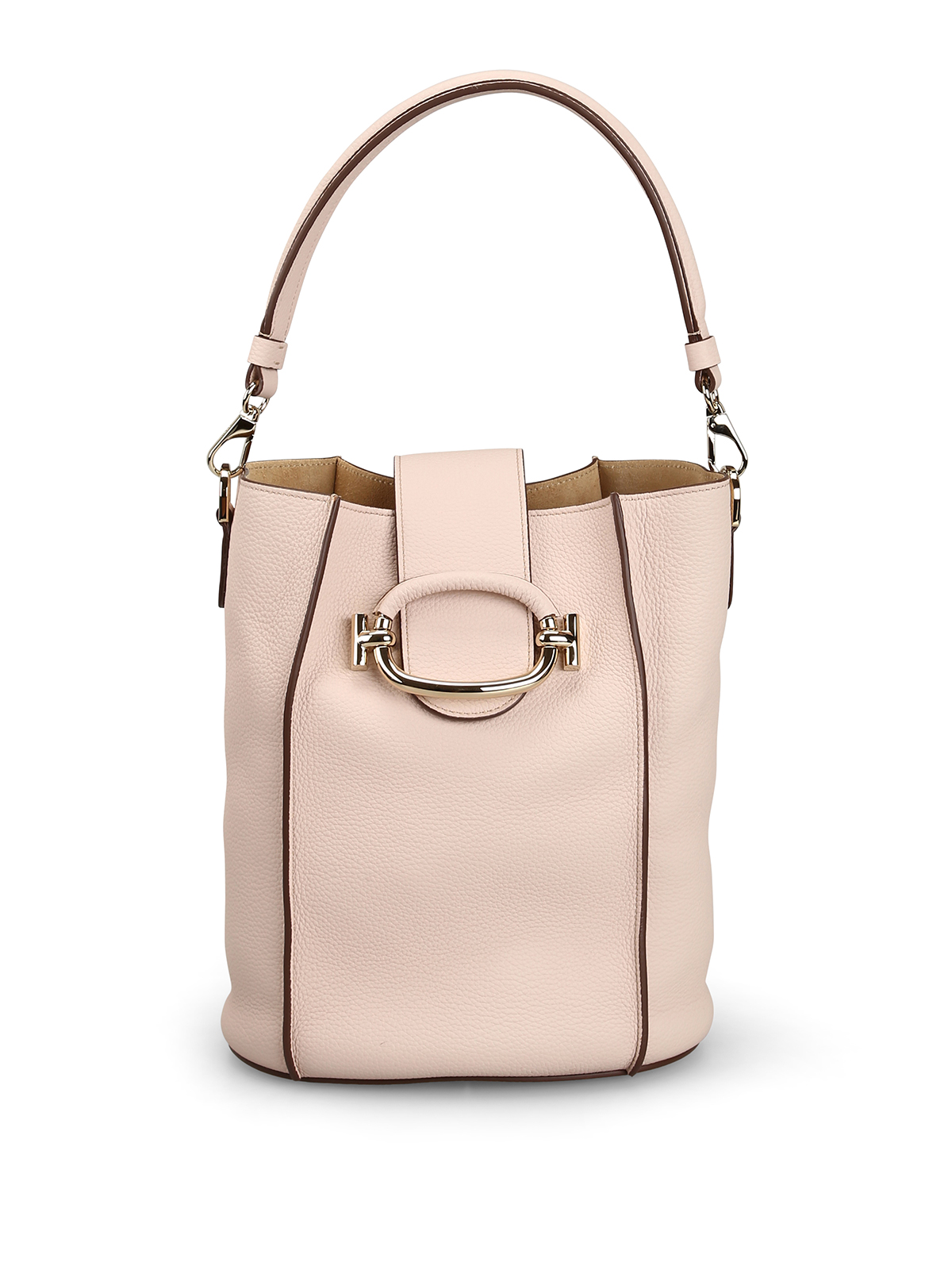 ハンドバッグ Tod's Beige Leather Bucket Bag Woman BEIGE Bucket Bag in Leather Micro XBWBUZT0000WNTPZC811